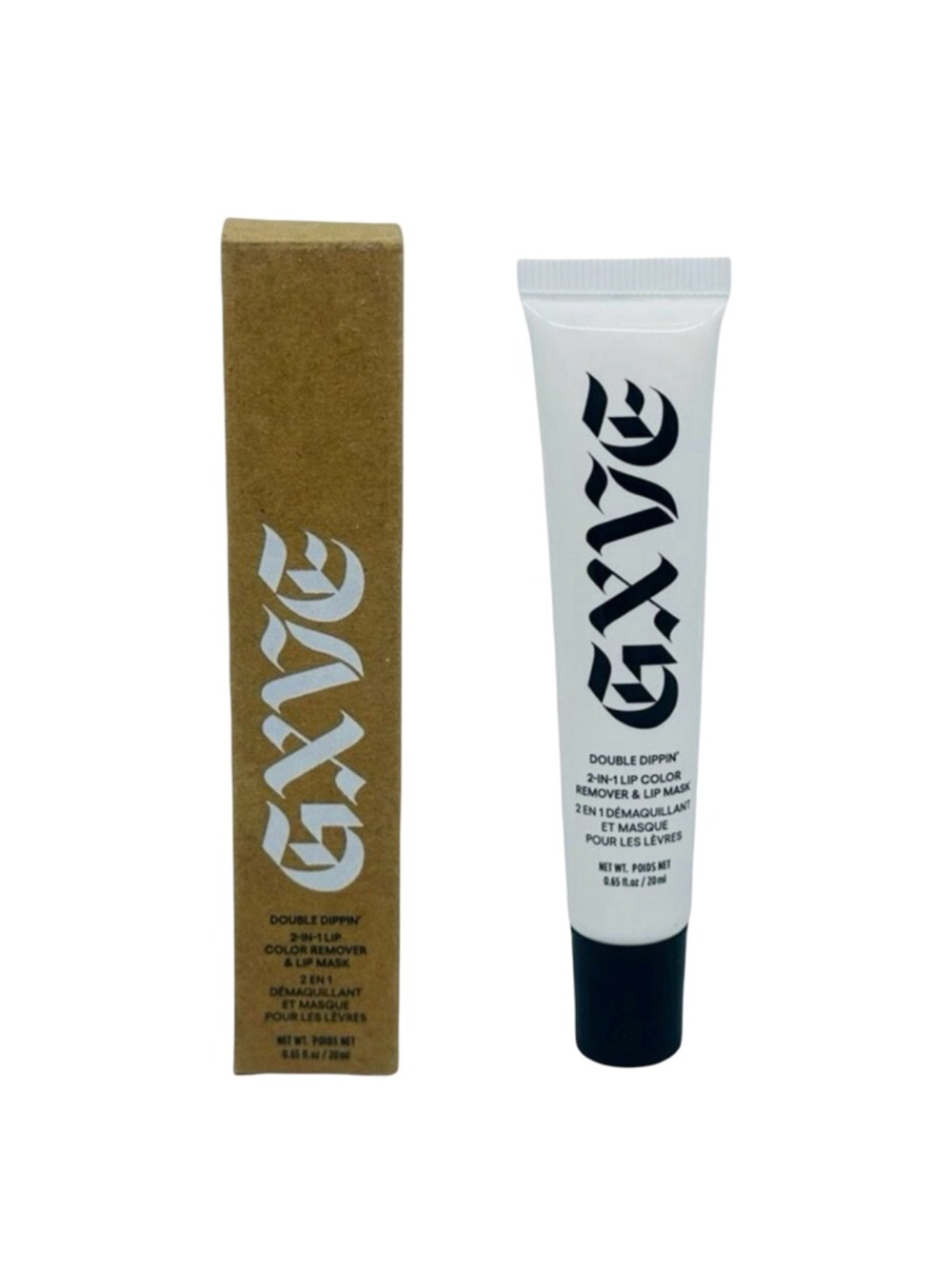 GXVE Double Dippin' 2-in-1 Lip Color Remover & Hydrating Lip Mask - 0.65 fl oz